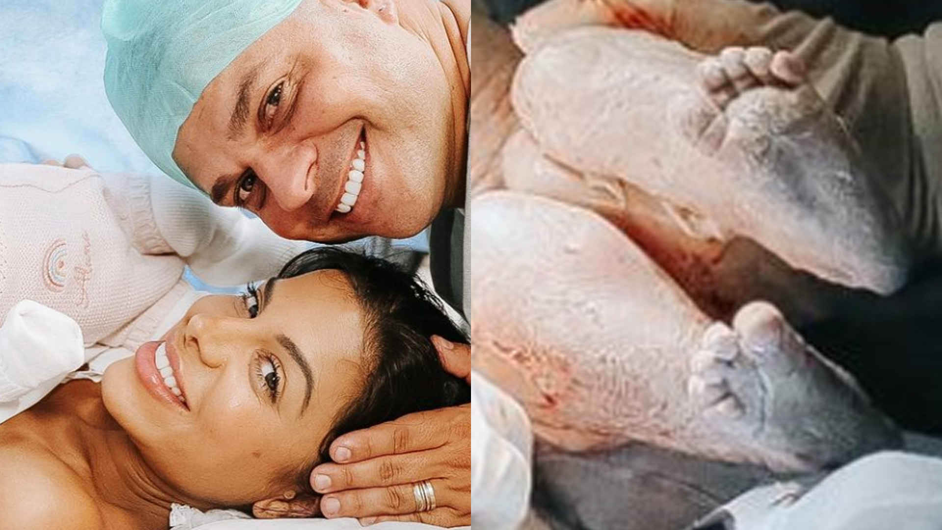 Após gravidez arriscada, Evelyn Regly dá à luz bebê enorme: “O tamanho!”