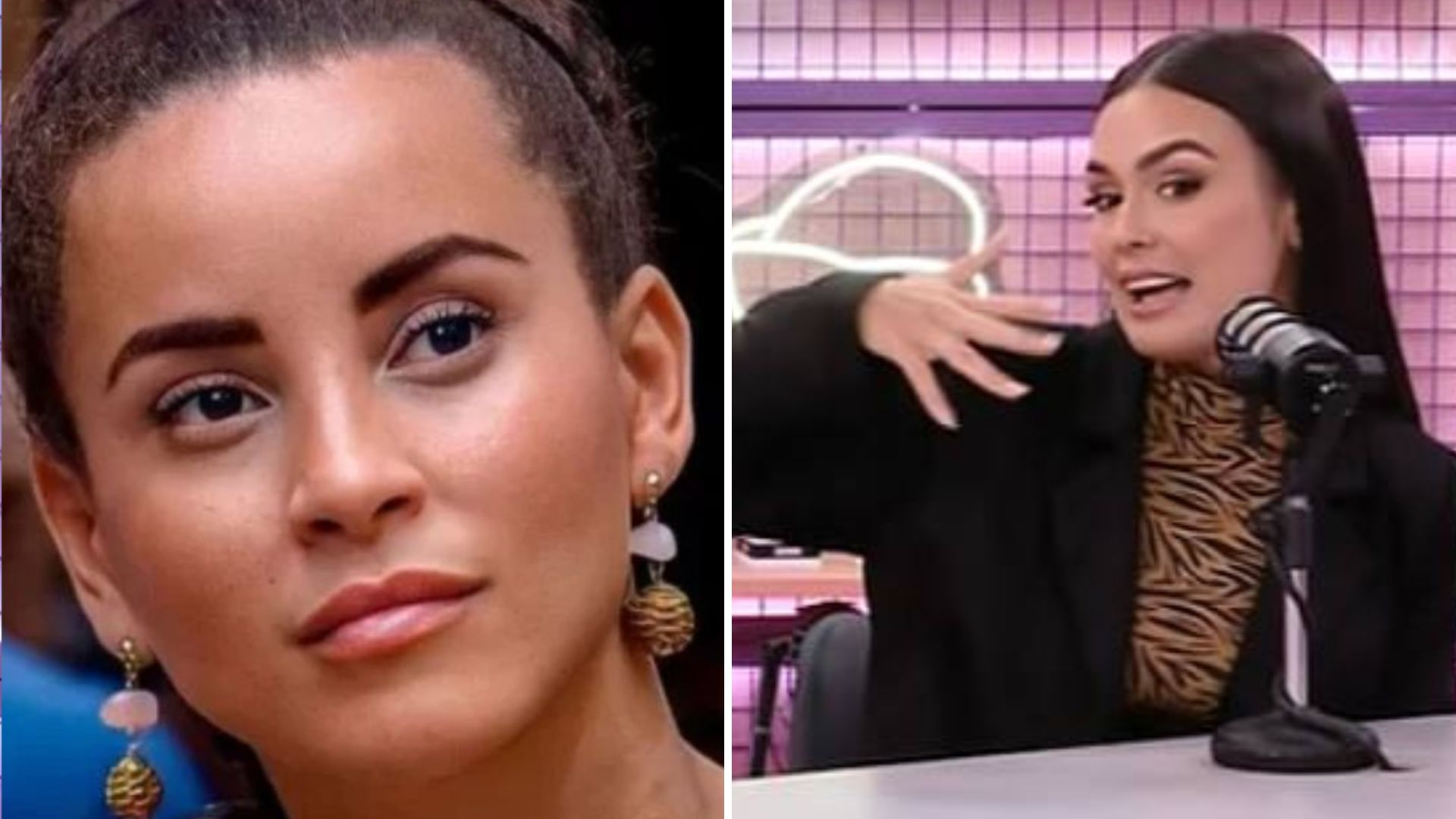 Ex-BBB Larissa esclarece deboche com Domitila e joga responsabilidade: “Não fui eu”