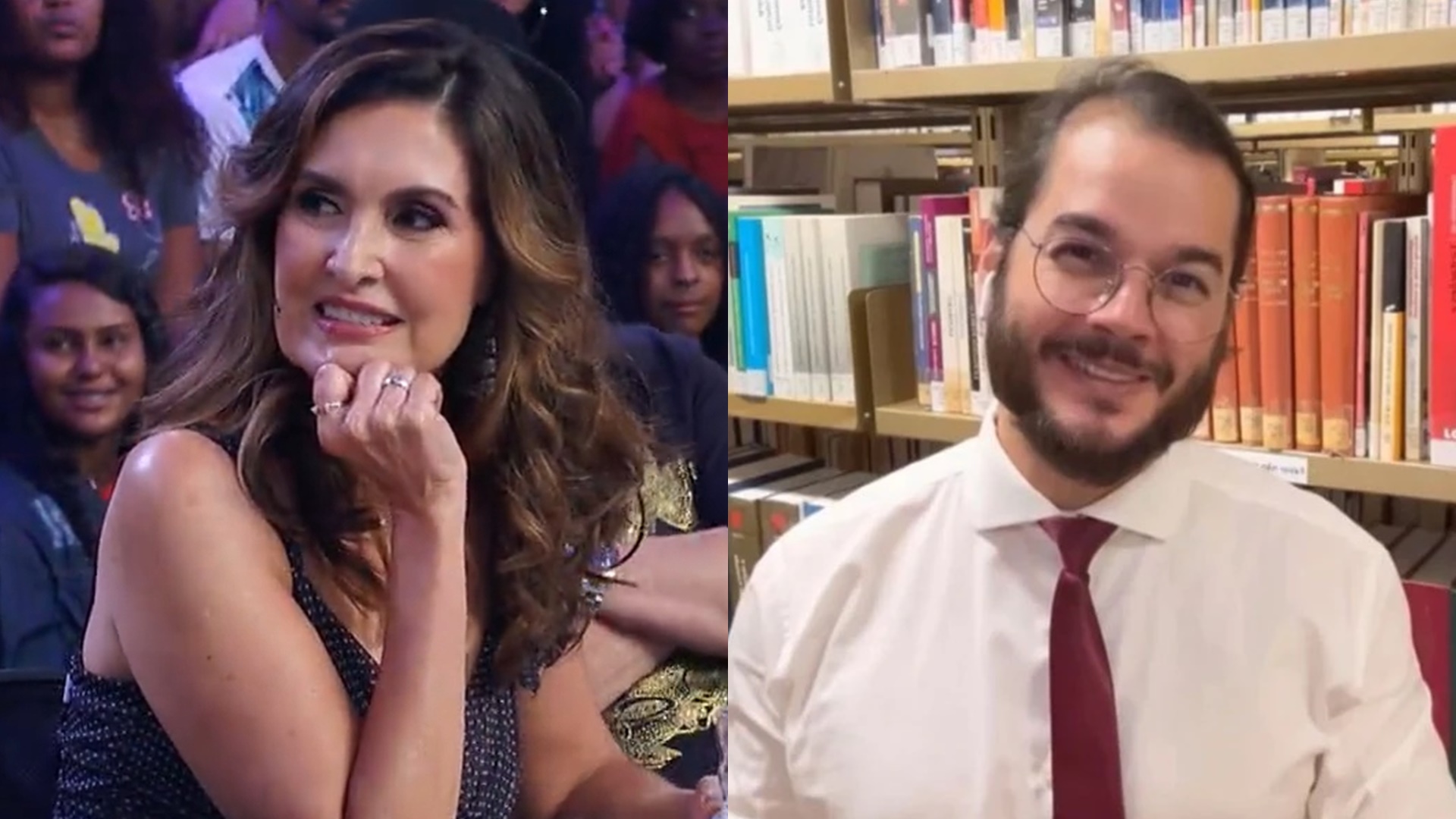 Fátima Bernardes tem intimidade exposta pelo namorado em declaração na Globo: “Faz bem”