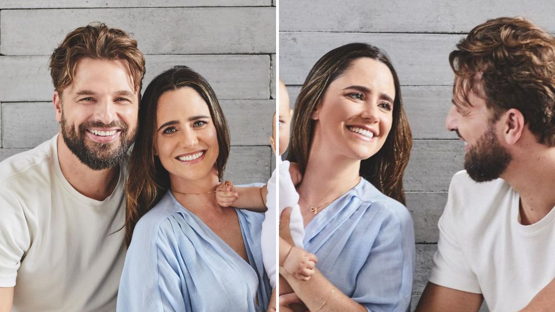 Fernanda Vasconcellos surge com a família e aparência do filho gera debate: “Herdou”