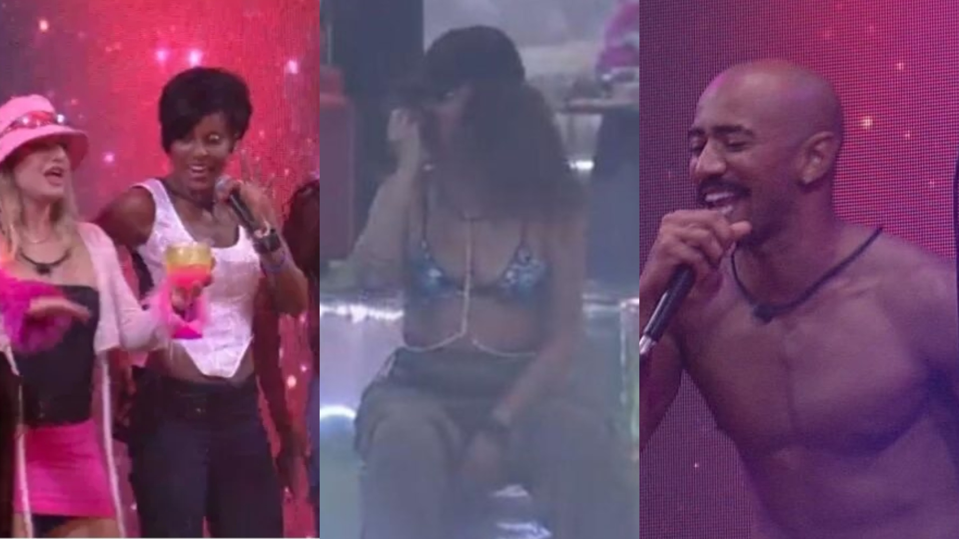 BBB23: Declaração, cabelo queimado e brother de toalha: o que rolou na festa de Aline