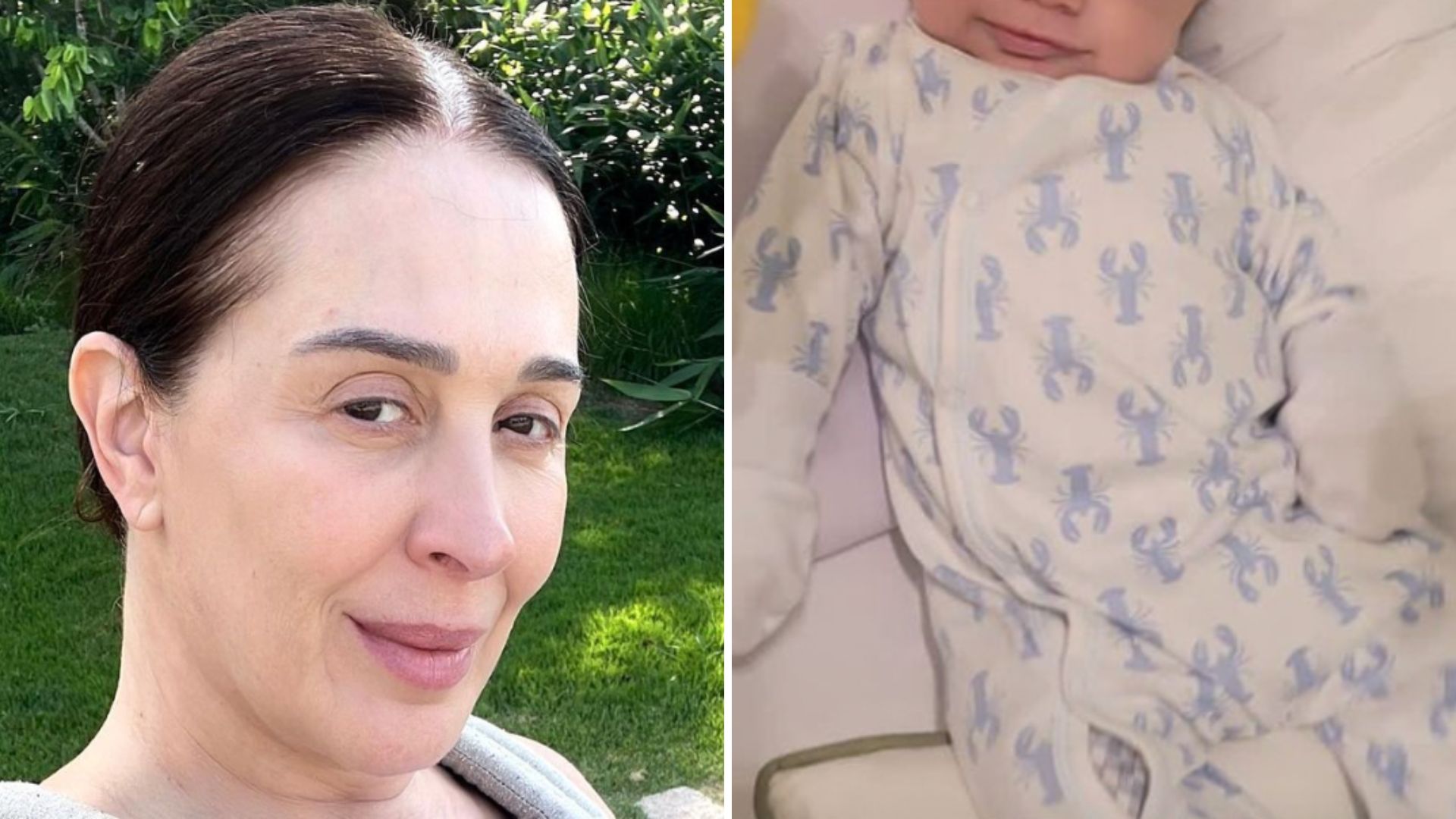 De luvas e macacão estiloso, filho de Claudia Raia surge sorrindo em foto