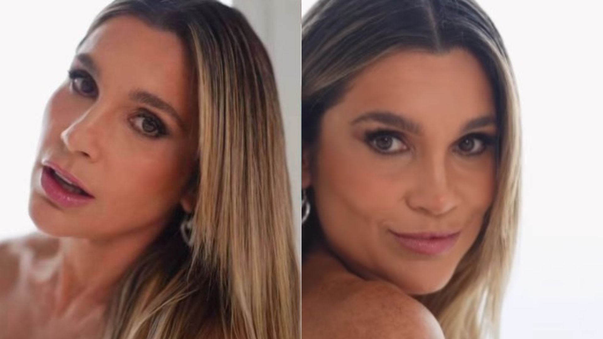 Aos 48 anos, Flávia Alessandra causa alvoroço em vestido com transparência: “Deliciosa”