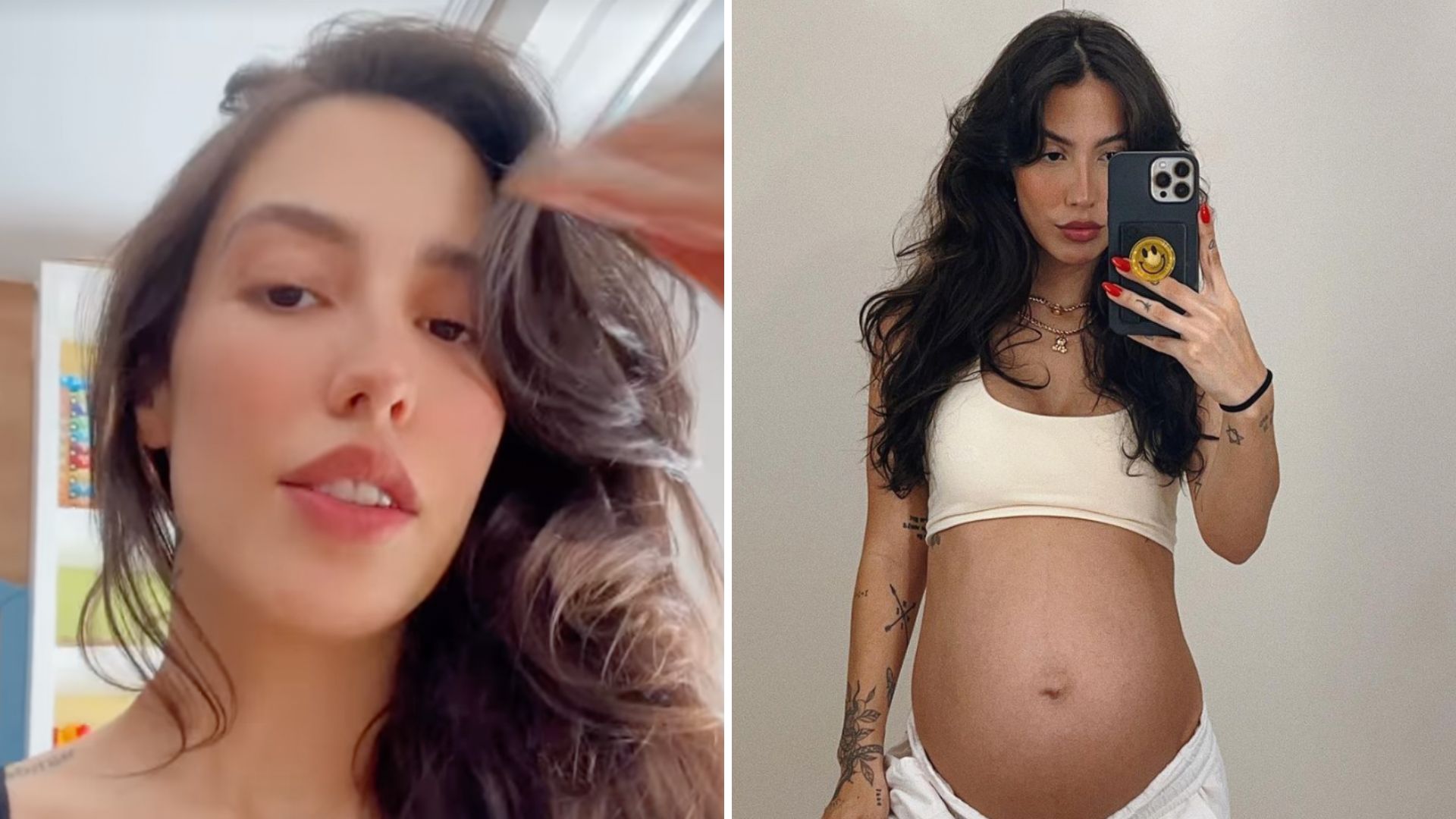 Gabi Brandt revela nome do filho e vira piada nas redes sociais: “É isso mesmo?”