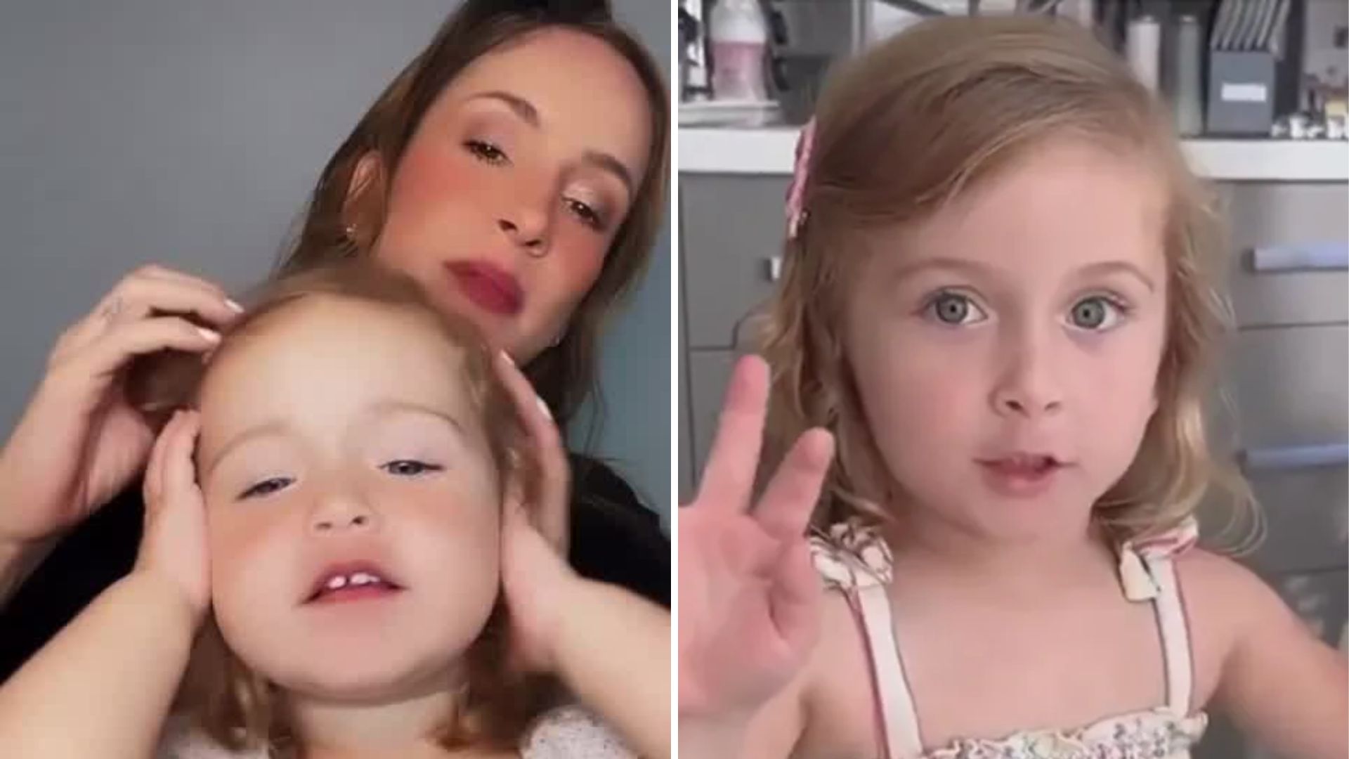 Gênia? Filha de Claudia Leitte choca ao falar em outro idioma: “Chorando aqui”