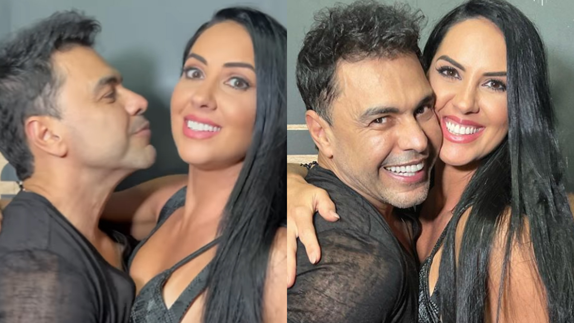 Graciele Lacerda leva tapão no bumbum em bastidores de show de Zezé: “Reação”