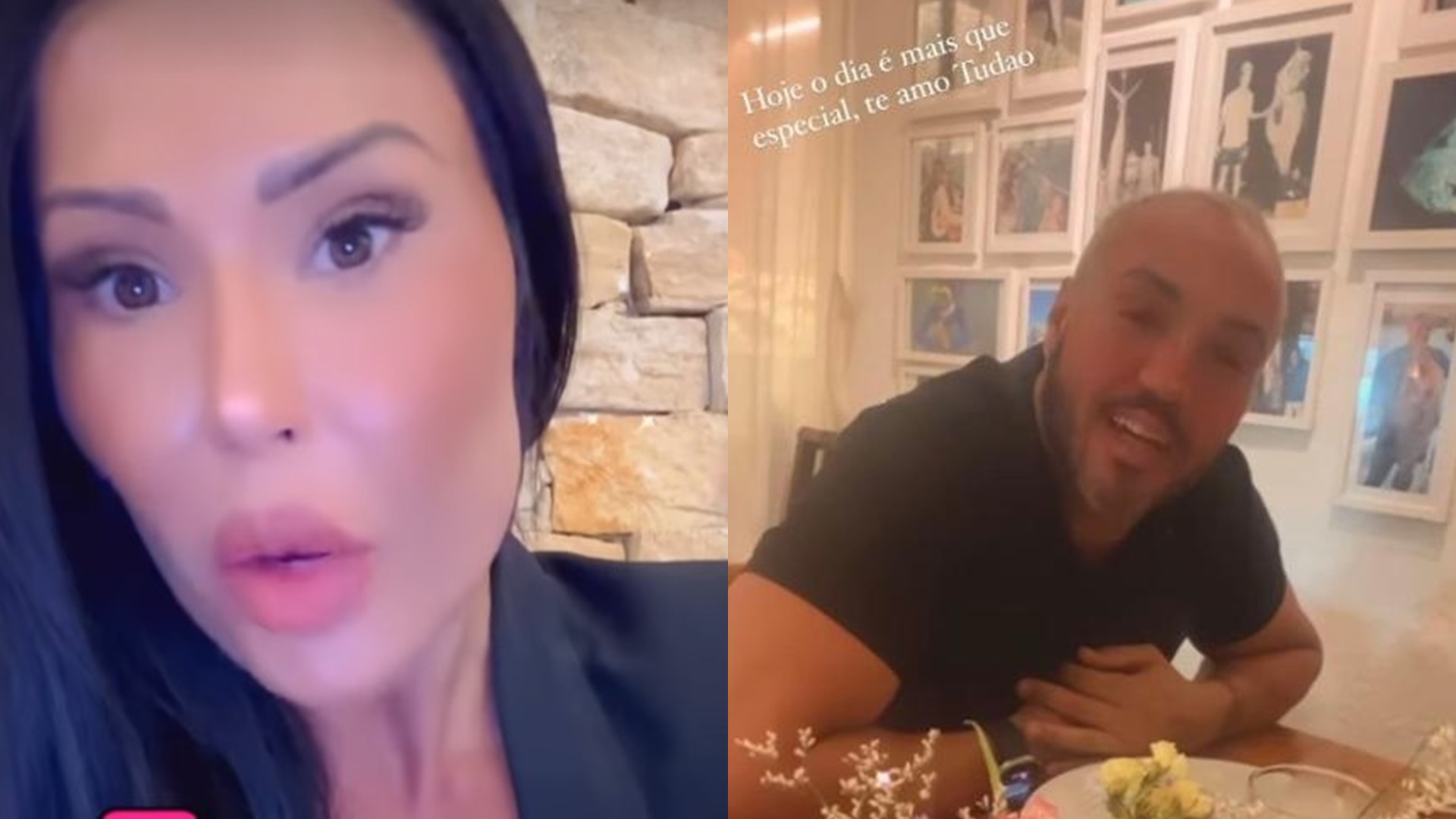 Gracyanne Barbosa debocha ao dar presente especial para Belo: “Não é um jatinho”
