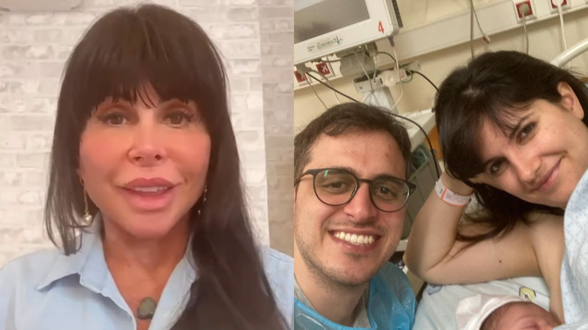 Gretchen se torna avó pela sexta vez e paparica recém-nascido: “Parabéns”