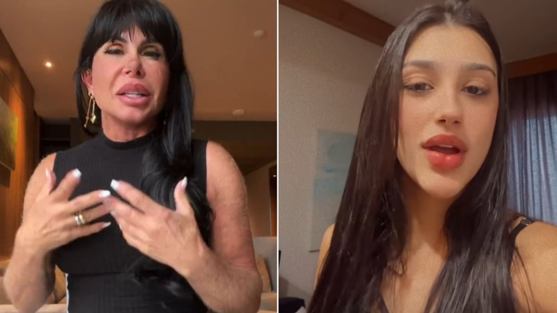 Após faltar no aniversário da neta, Gretchen expõe relação com Bia Miranda: “Preferimos assim”