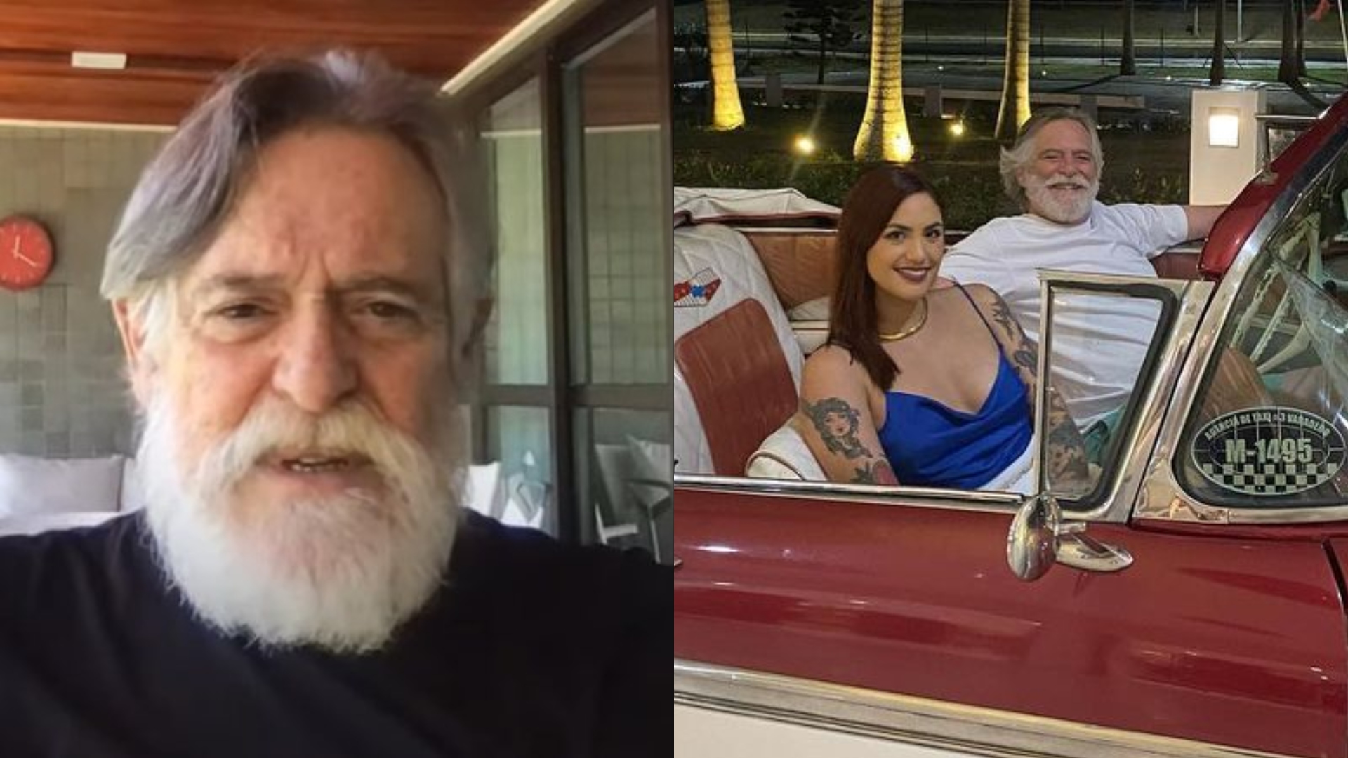 José de Abreu perde a linha e rebate xingamentos sobre seu casamento: “Idiota”