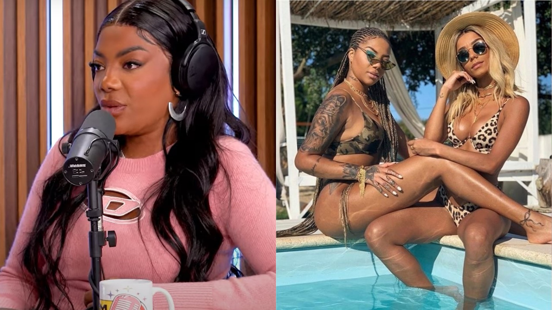 Ludmilla detalha acordo com Brunna Gonçalves para poder ficar com outra mulher