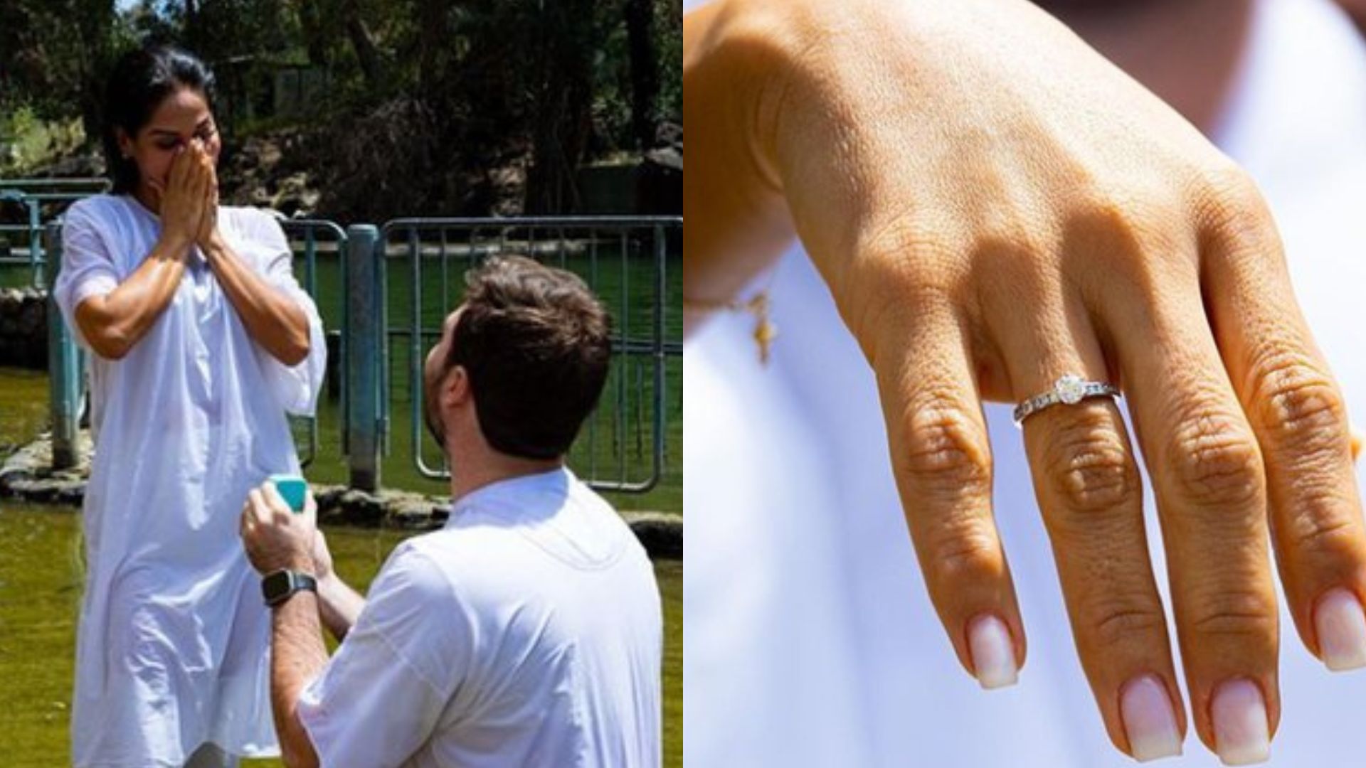 Noivos! Maíra Cardi é pedida em casamento por Thiago Nigro após batizado: “Maravilhoso”