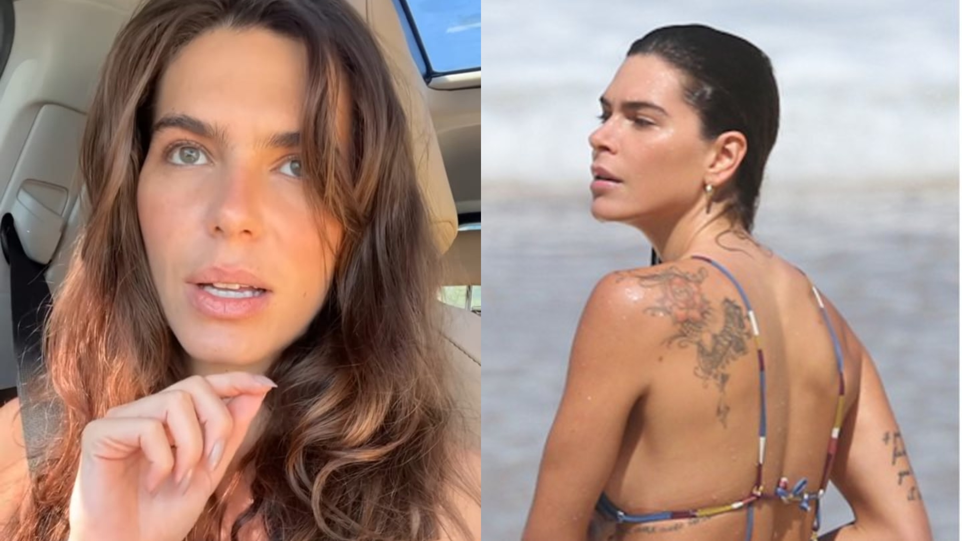 Mariana Goldfarb rebate críticas após exibir corpão em flagra de biquíni: “Credo”