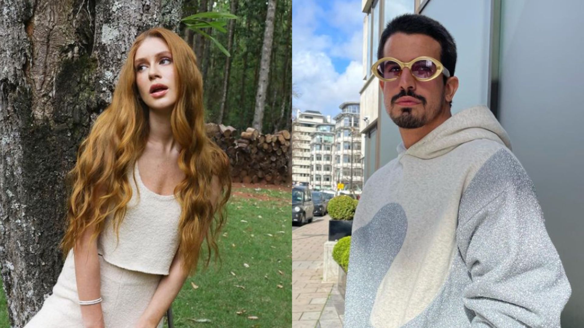 Marina Ruy Barbosa e Enzo Celurari são vistos juntos e web reage: “Gosta do resto”