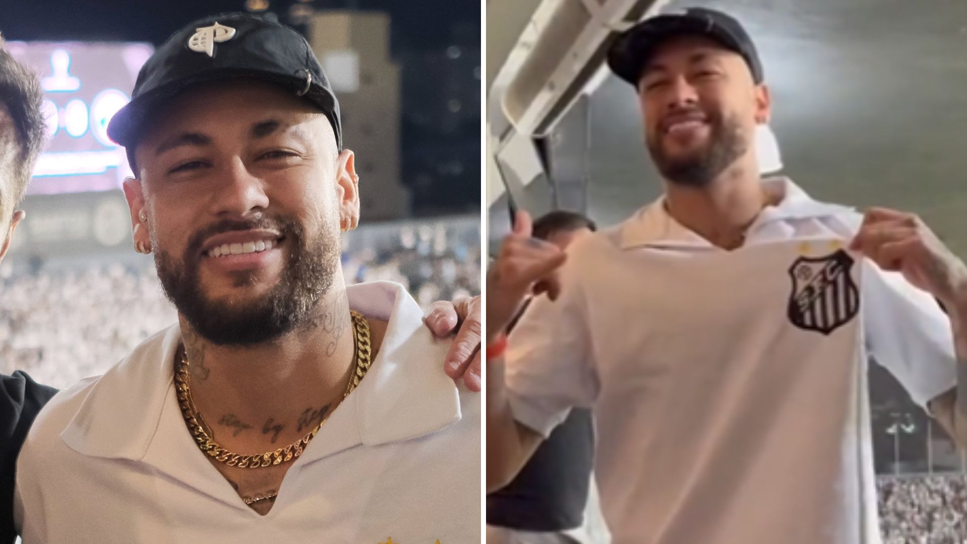 Se recuperando de cirurgia, Neymar vai a jogo de muleta: “Entra no campo”