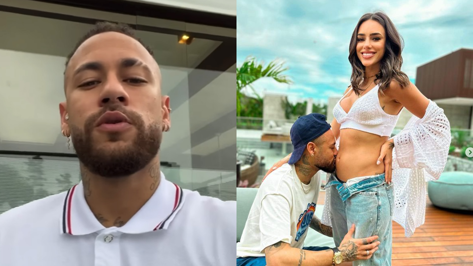 Neymar volta à França e Bruna Biancardi encara gestação sozinha no Brasil