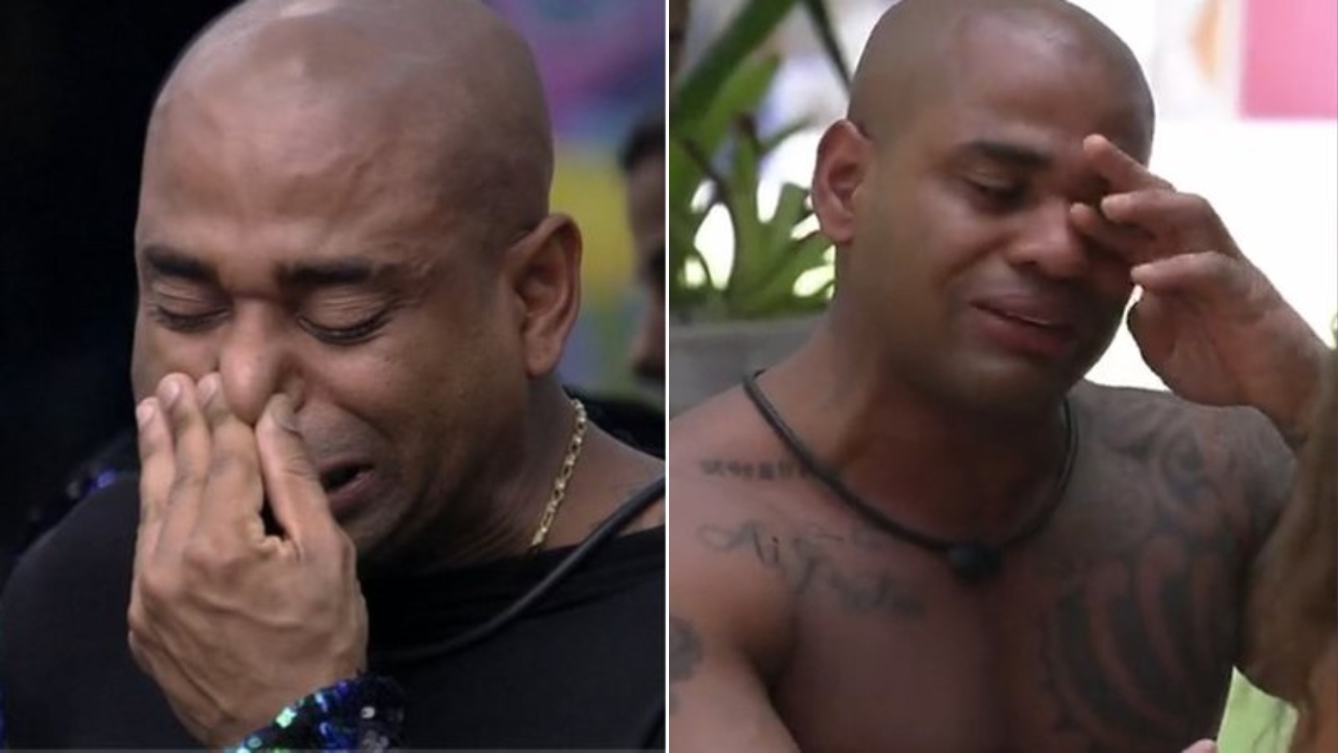 Com as emoções à flor da pele, Cezar Black foi só choro e desespero no BBB23