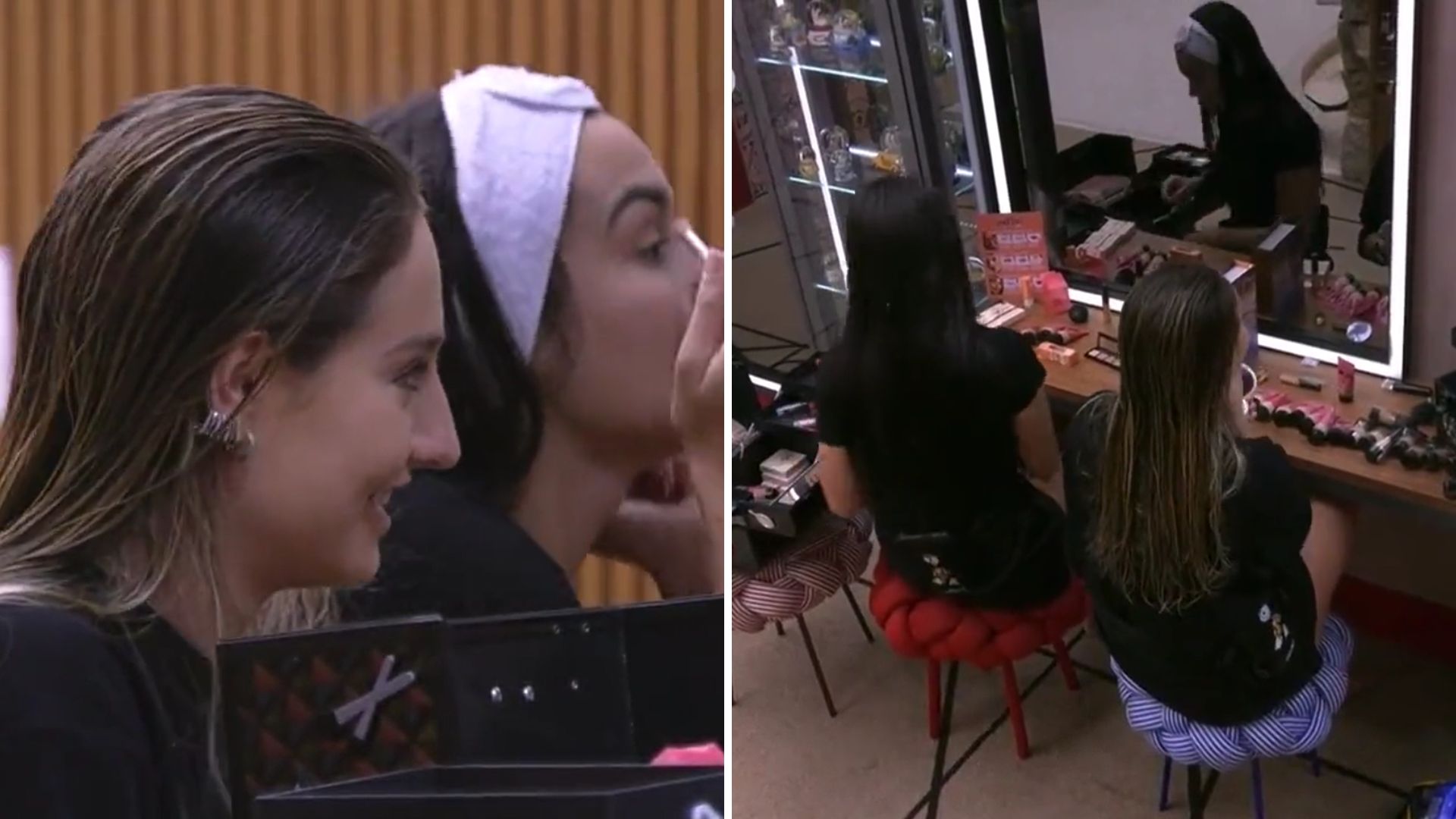 BBB23: Produção deixa escapar escândalo entre funcionários e sisters ouvem tudo: “Fazendo merda”