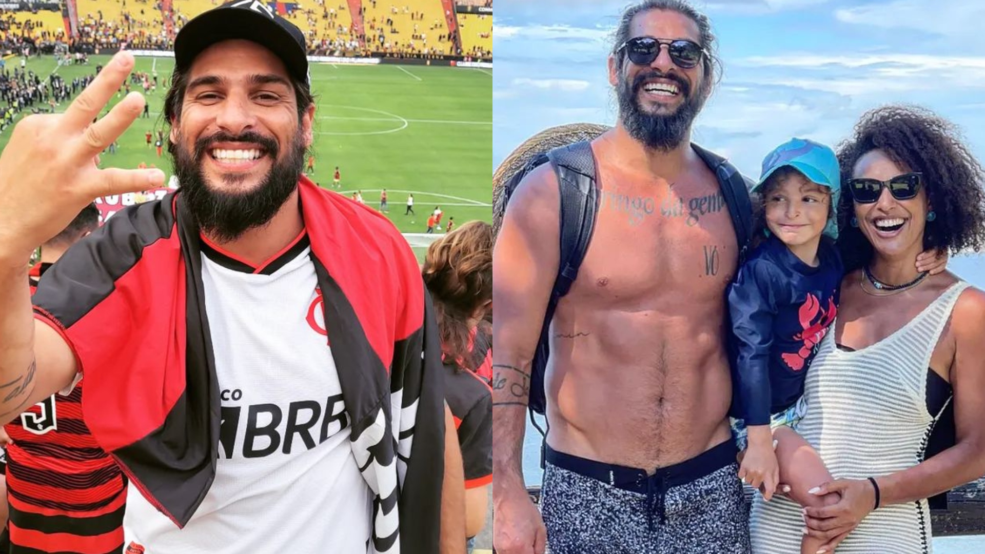 Conheça o lutador Saulo Bernard, marido de Sheron Menezzes há 11 anos