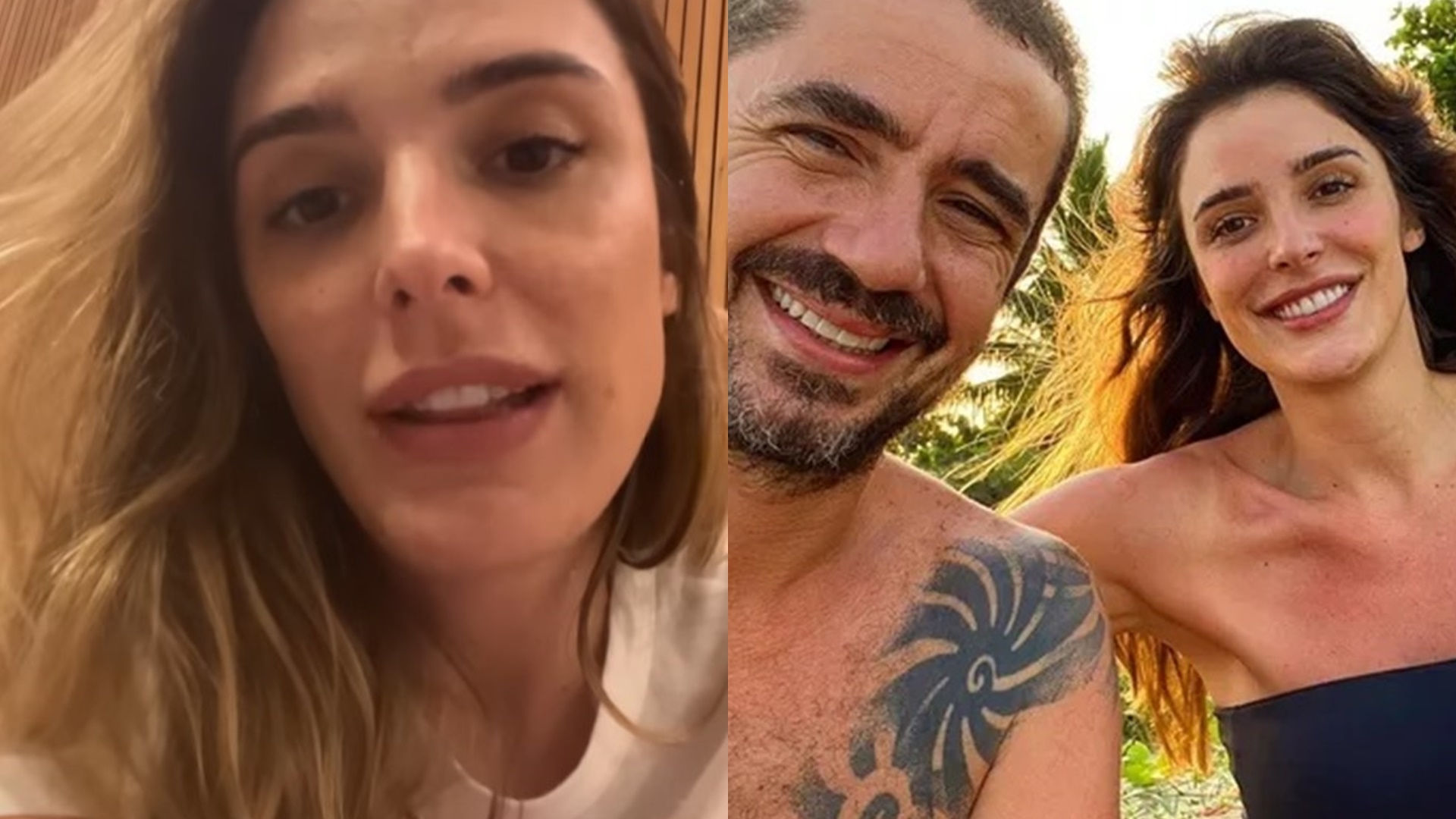 Rafa Brites detalha rotina corrida de sexo com Felipe Andreoli: “Tem que programar”
