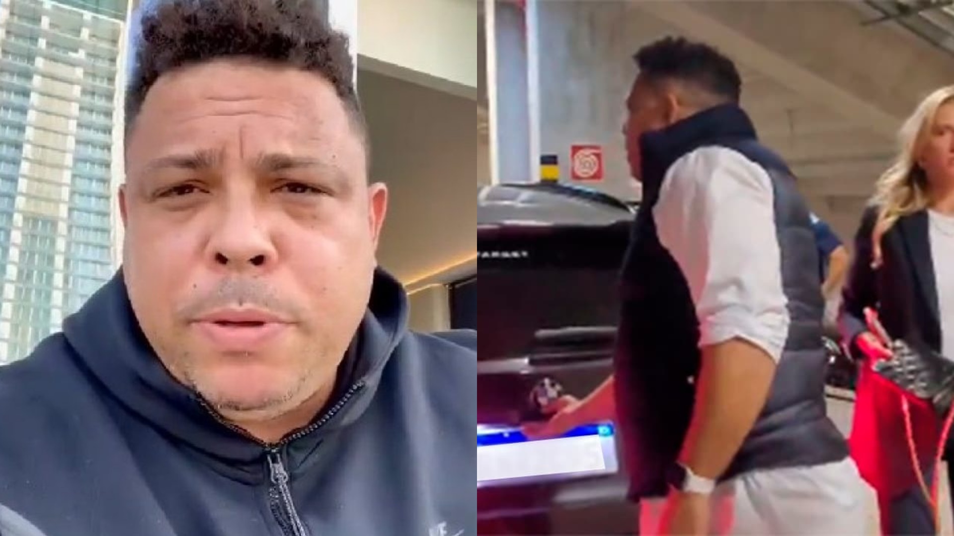 Ronaldo Fenômeno se justifica após flagra de homem saindo do porta-malas: “Querem saber”