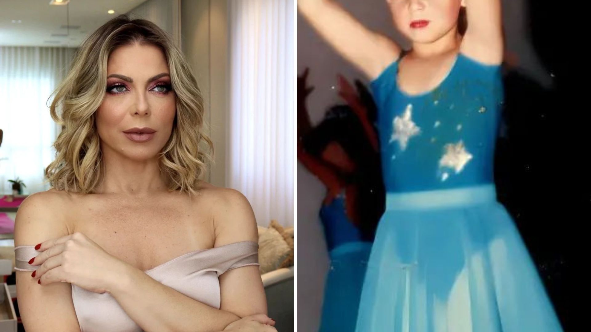 Sheila Mello entrega segredo de jovialidade com fotos da infância: “Envelhecer com graça”