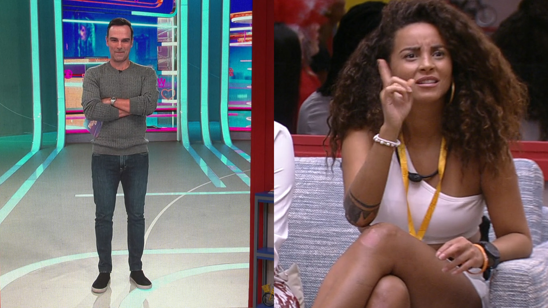 BBB23: Erro técnico “cala” Tadeu Schmidt e programa é interrompido: “Problema grave”