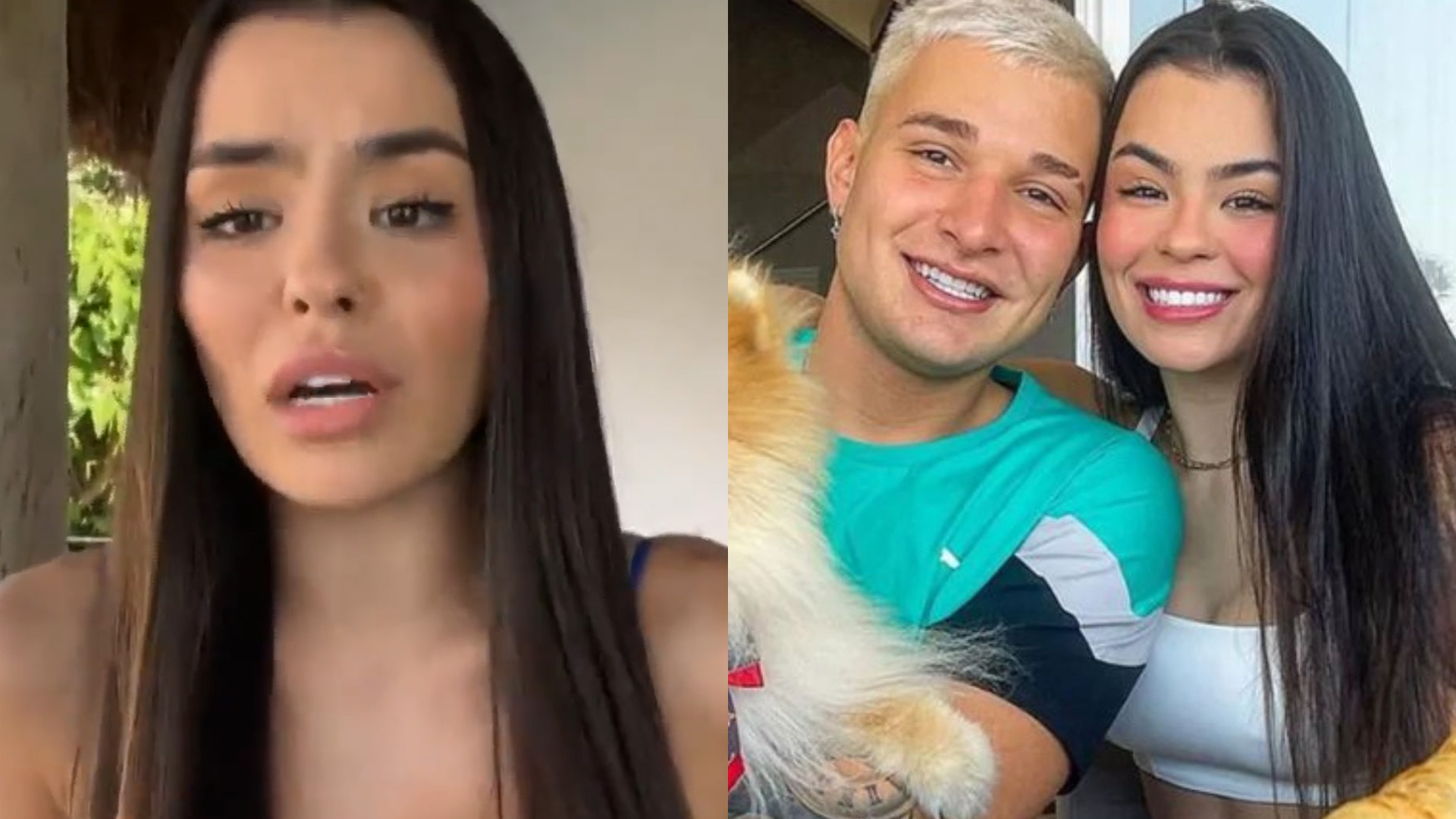 Traída por MC Gui, Bia Michelle abre o jogo no ‘Fofocalizando’: “Pediu perdão”
