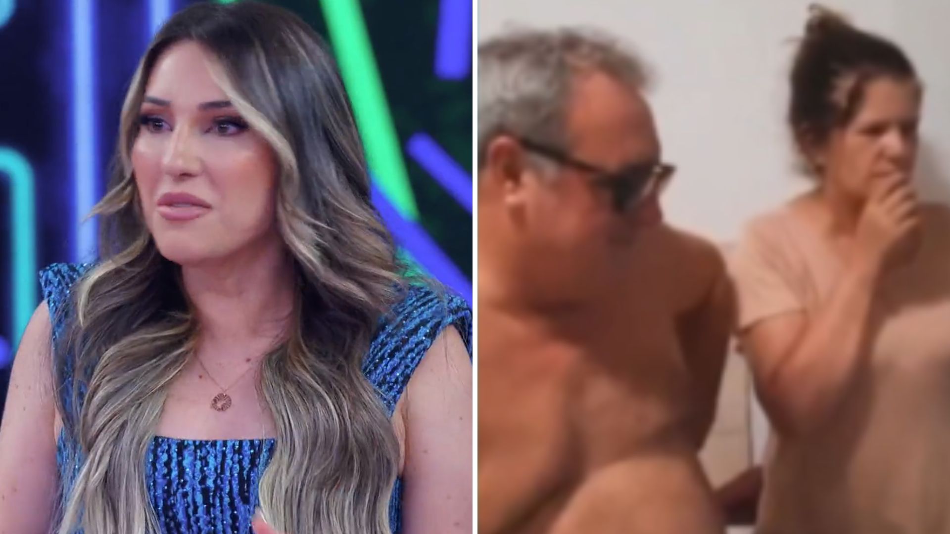 No ‘Domingão’, vídeo mostra pais de Amanda descobrindo sobre o confinamento: “Já foi”