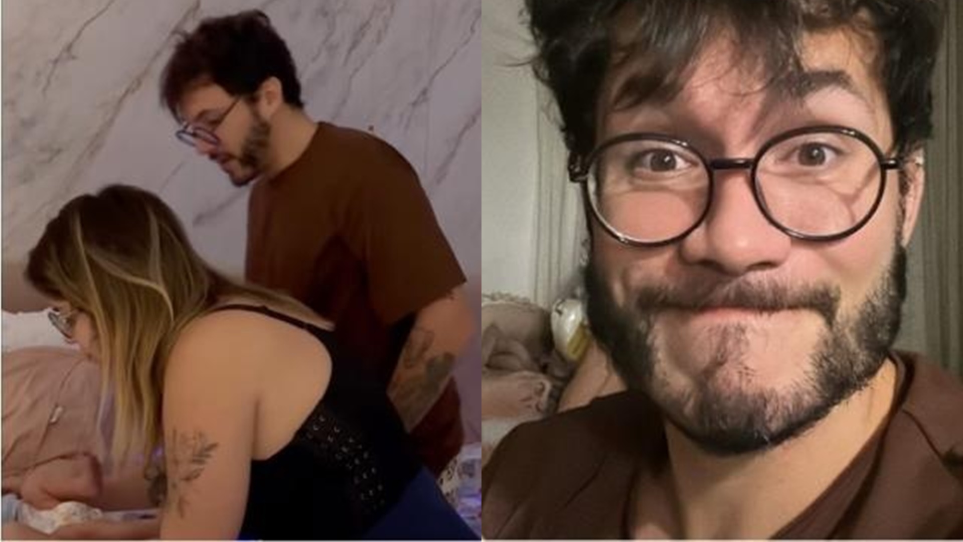Viih Tube e Eliezer perdem o umbigo da Lua: “Acho que o cachorro comeu”