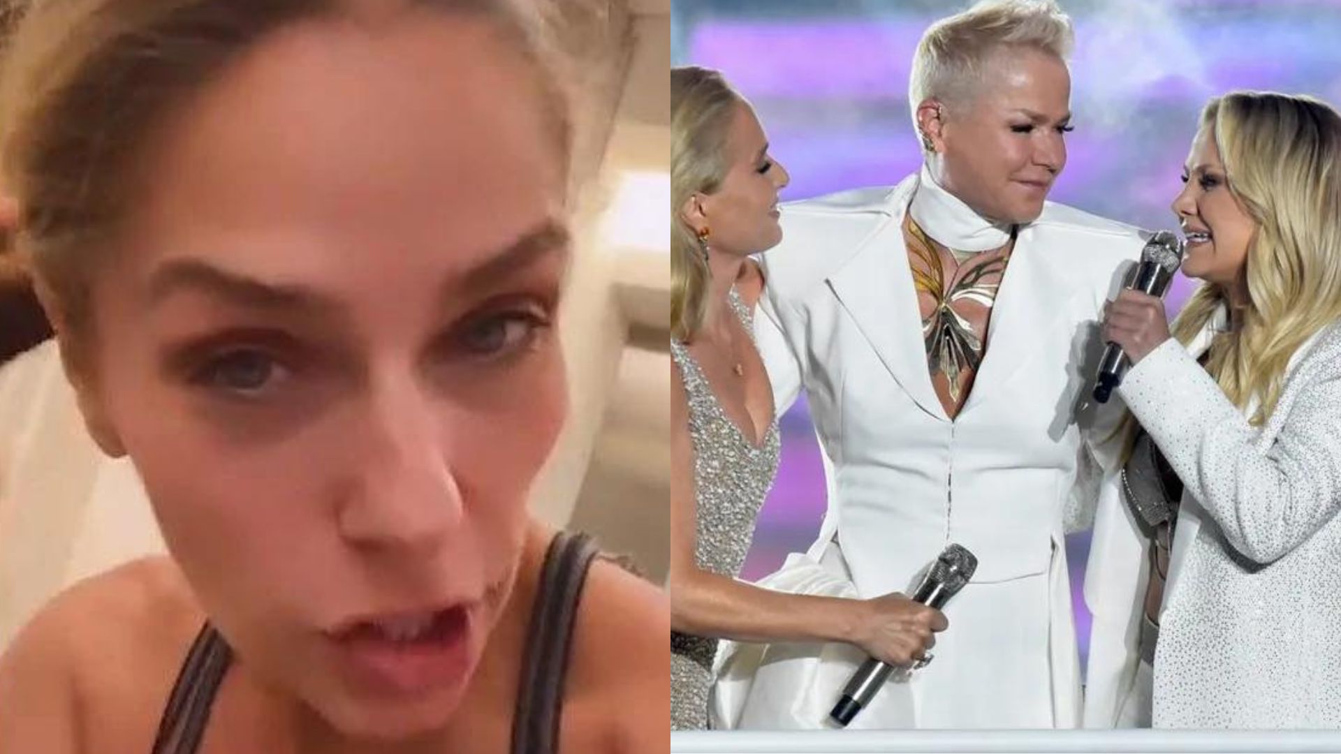 Indireta? Adriane Galisteu é acusada de alfinetar Xuxa durante o ‘Criança Esperança’: “Sem graça”