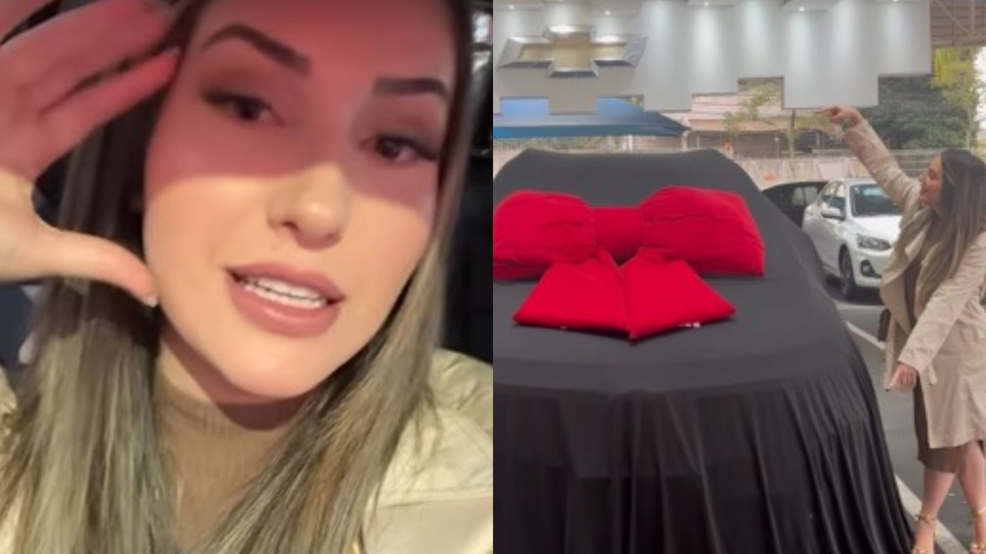 Amanda recebe carro milionário que ganhou no BBB23 e detalhe espanta: “Absurdo”