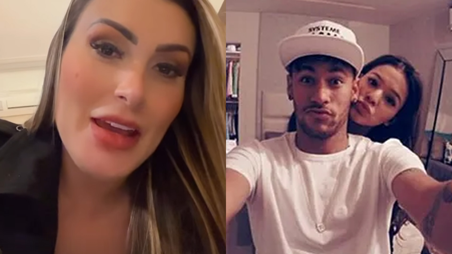 Andressa Urach deixa escapar que Neymar traiu Bruna Marquezine com ela: “Foi bom”