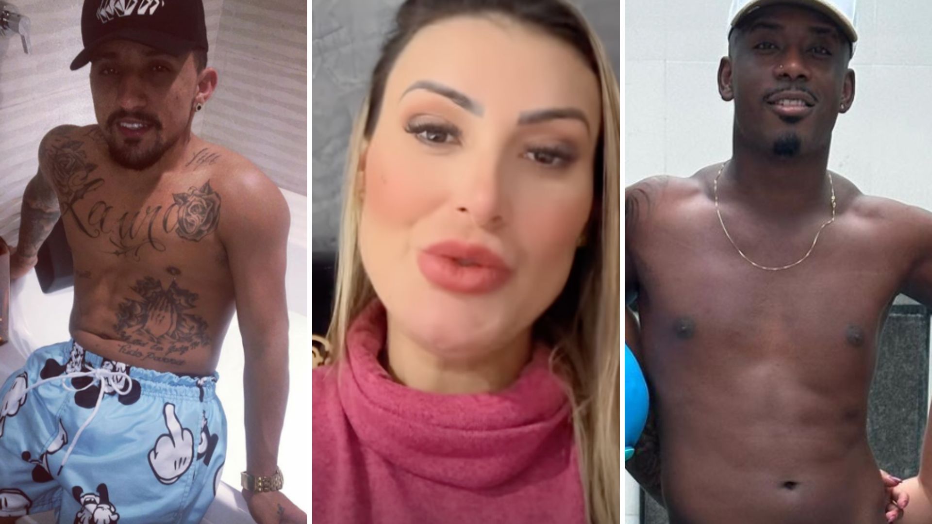 Andressa Urach escolhe ator favorito após gravar com anão e dotadão: “Uma delícia”