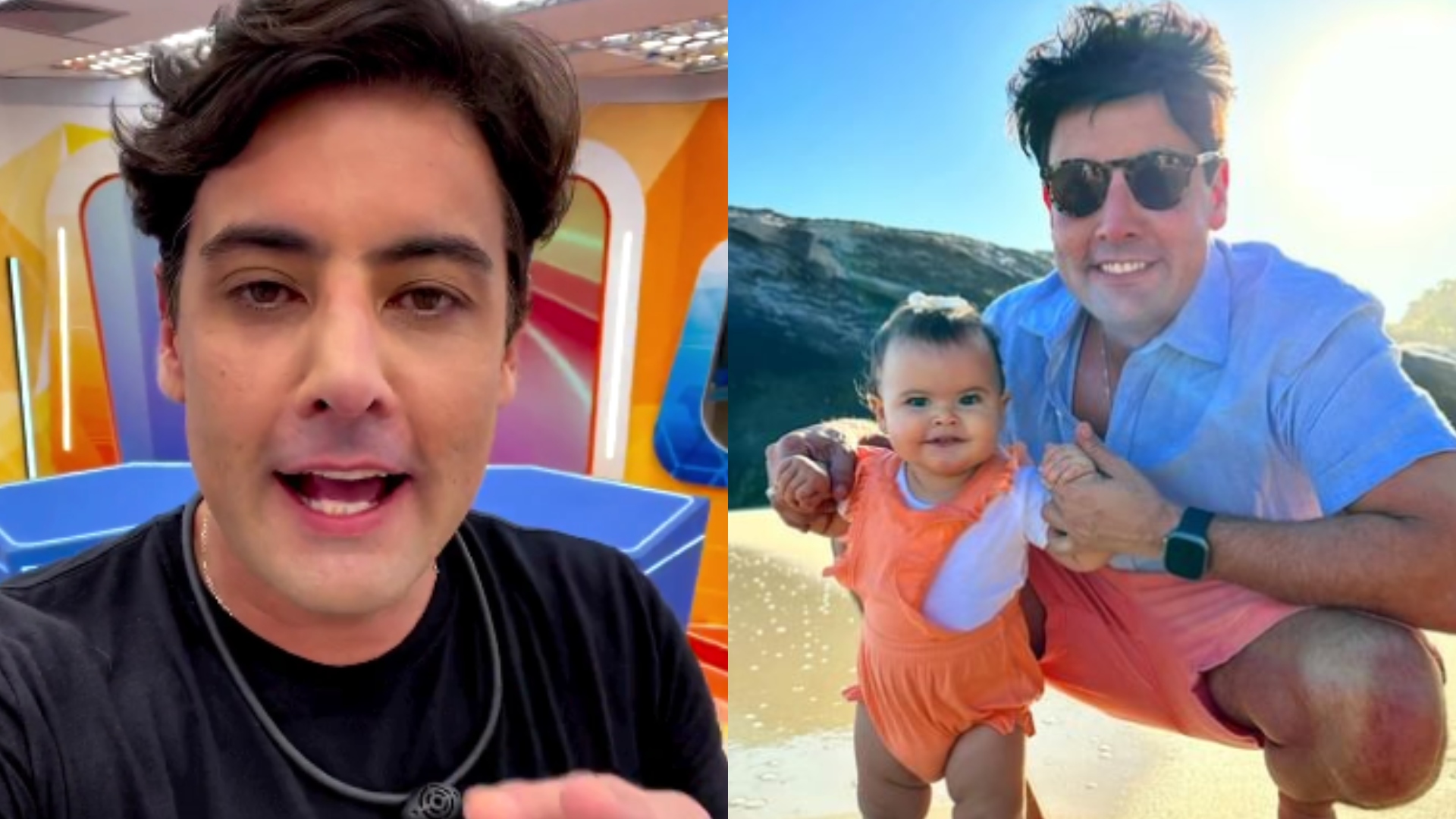 Pai-coruja, Bruno de Luca relata grande mudança de vida após nascimento da filha: “Prioridade”