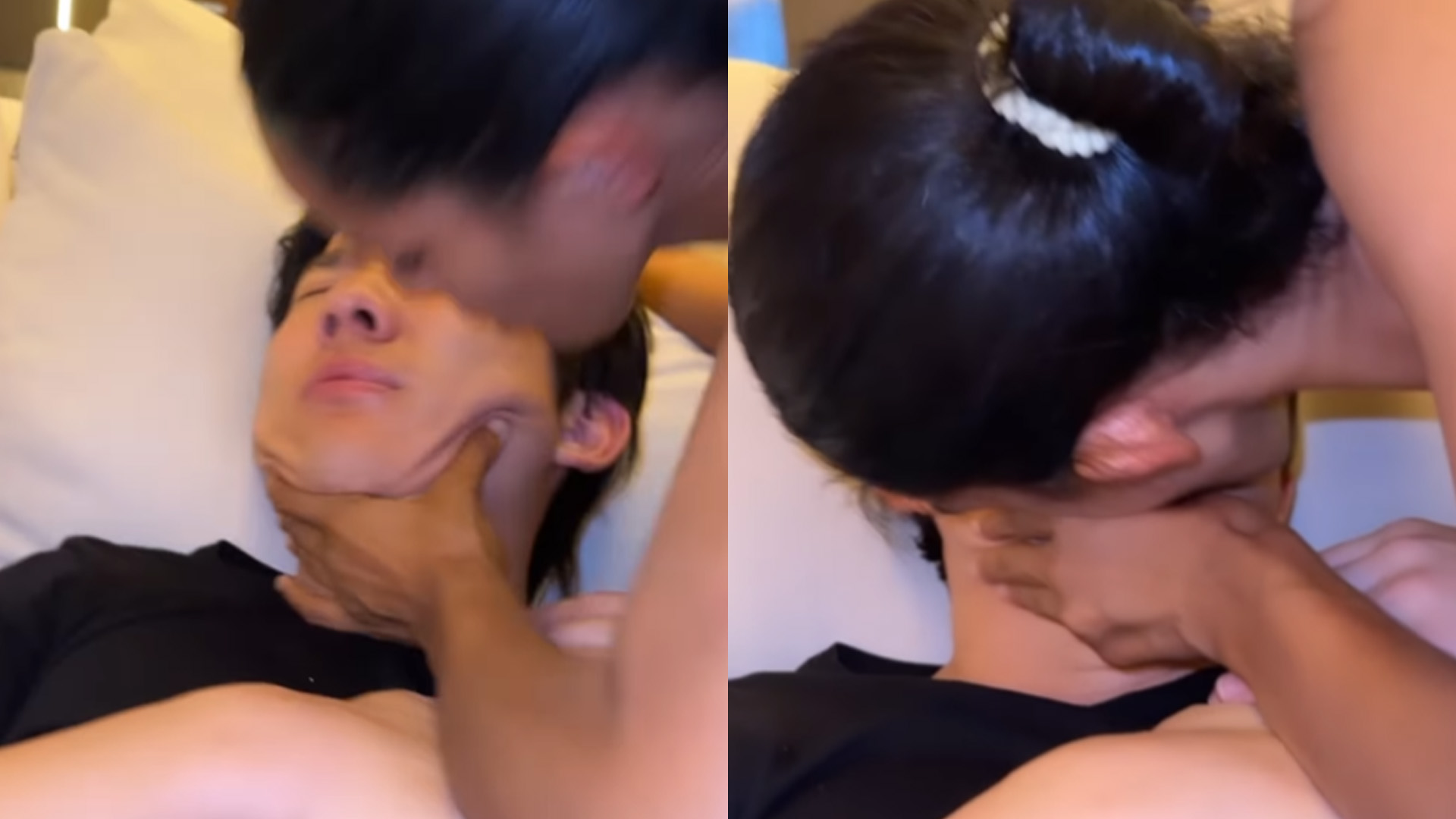 Sem consentimento: Carlinhos Maia filma Pyong Lee sendo beijado enquanto dorme: “Polícia”