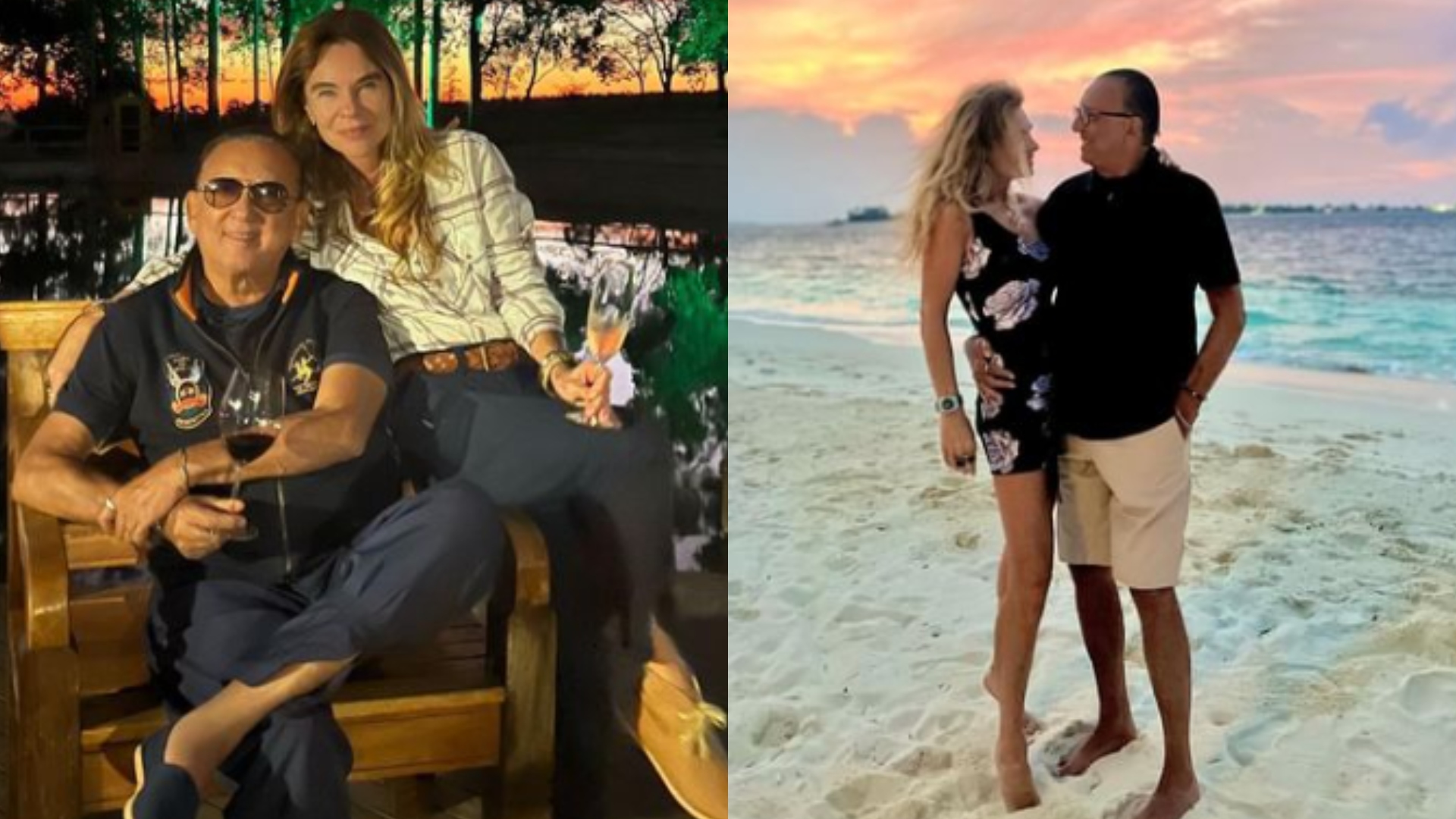Há 23 anos, Galvão Bueno e esposa enfrentaram barreiras para viver grande amor