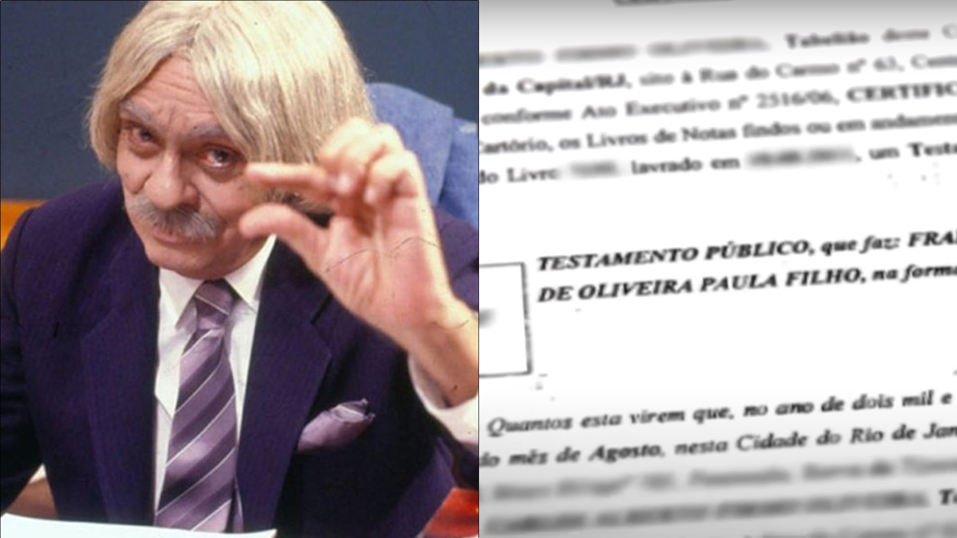 Testamento de Chico Anysio é exposto e revela dívida milionária deixada à família