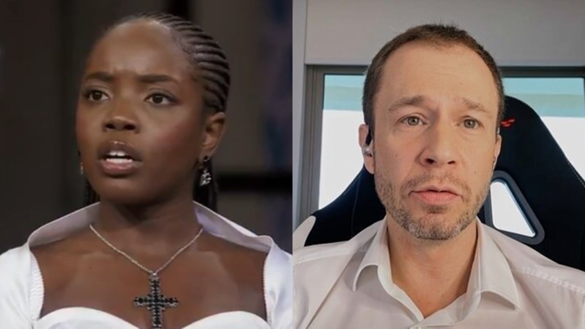 Clara Moneke tem passado exposto com postagens xingando famosos: “Tiago Leifert otário”