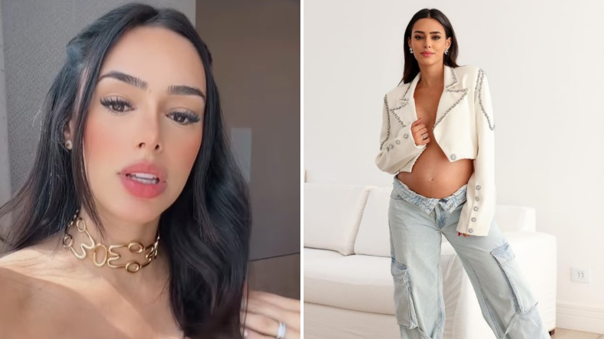 Grávida, Bruna Biancardi comenta mudanças no estilo de roupas na Arábia: “É difícil”