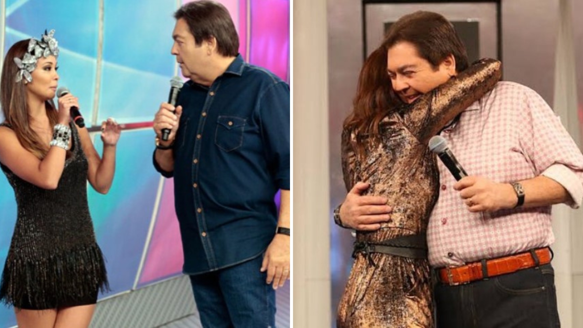 Carol Nakamura se declara a Faustão: “Te considero como um pai”