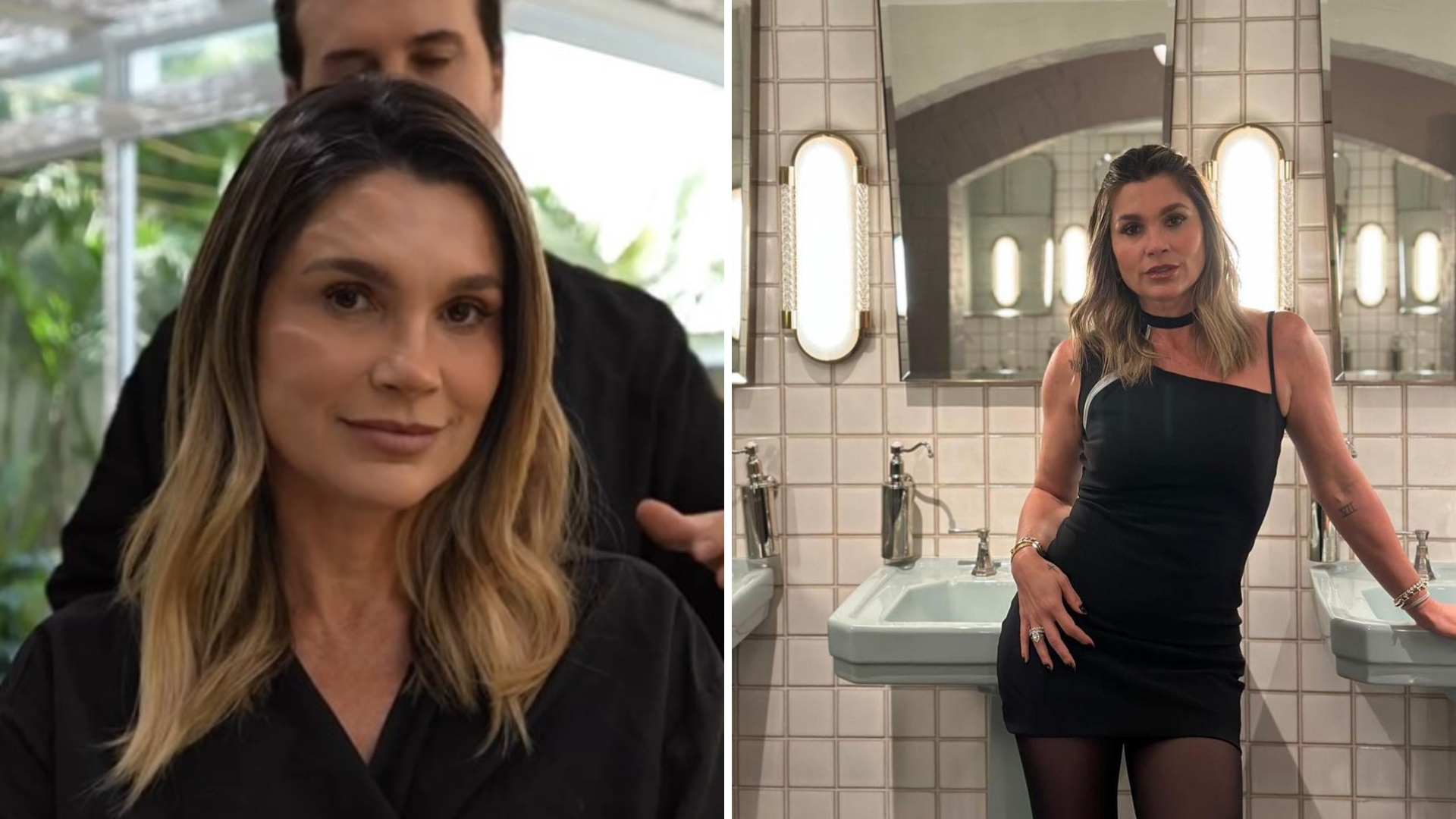 Maravilhosa! Flávia Alessandra inova no visual e faz mudança radical no cabelo