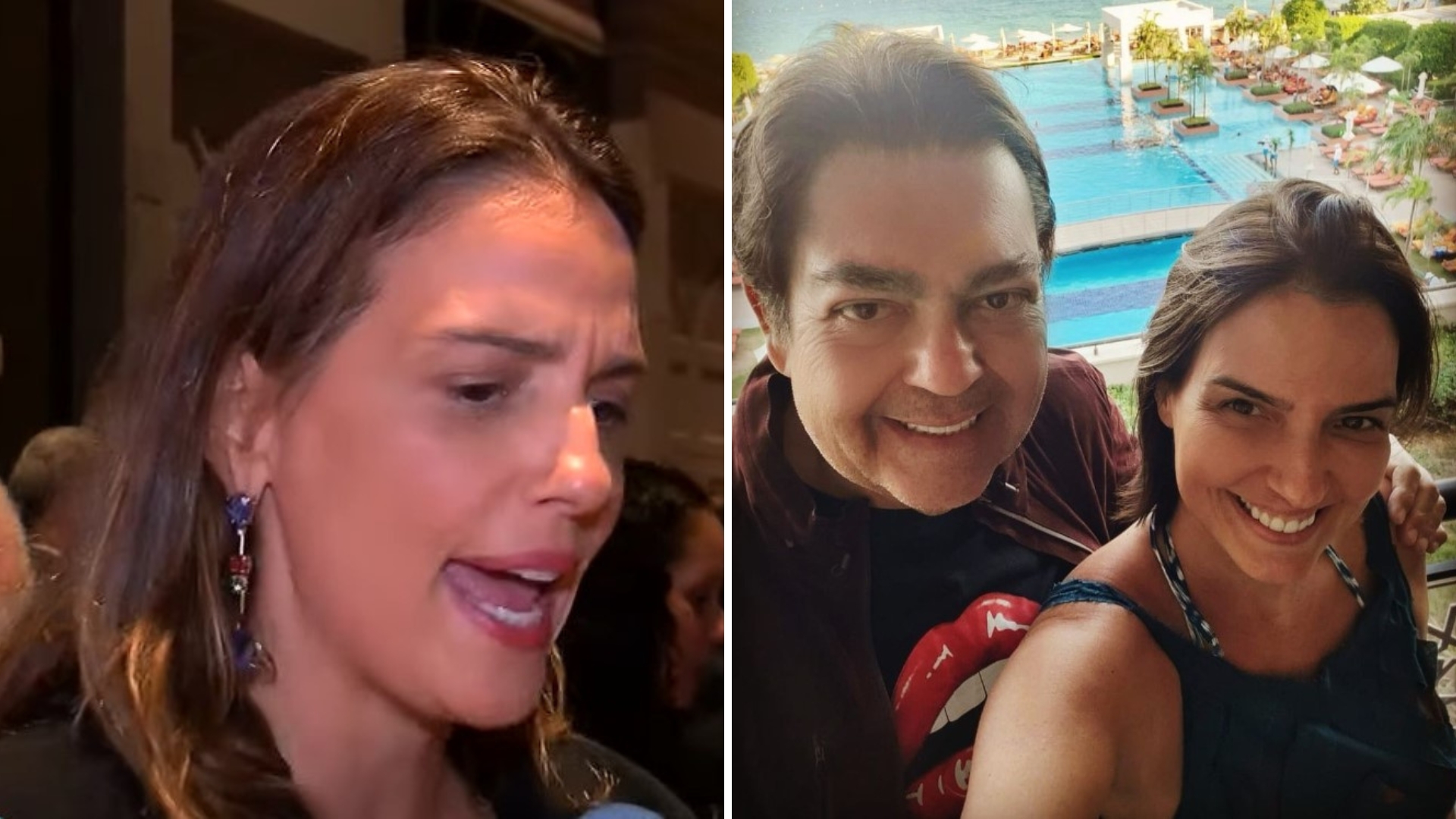 Esposa se Faustão se pronuncia sobre saúde do famoso: ‘Problema ainda não foi superado’
