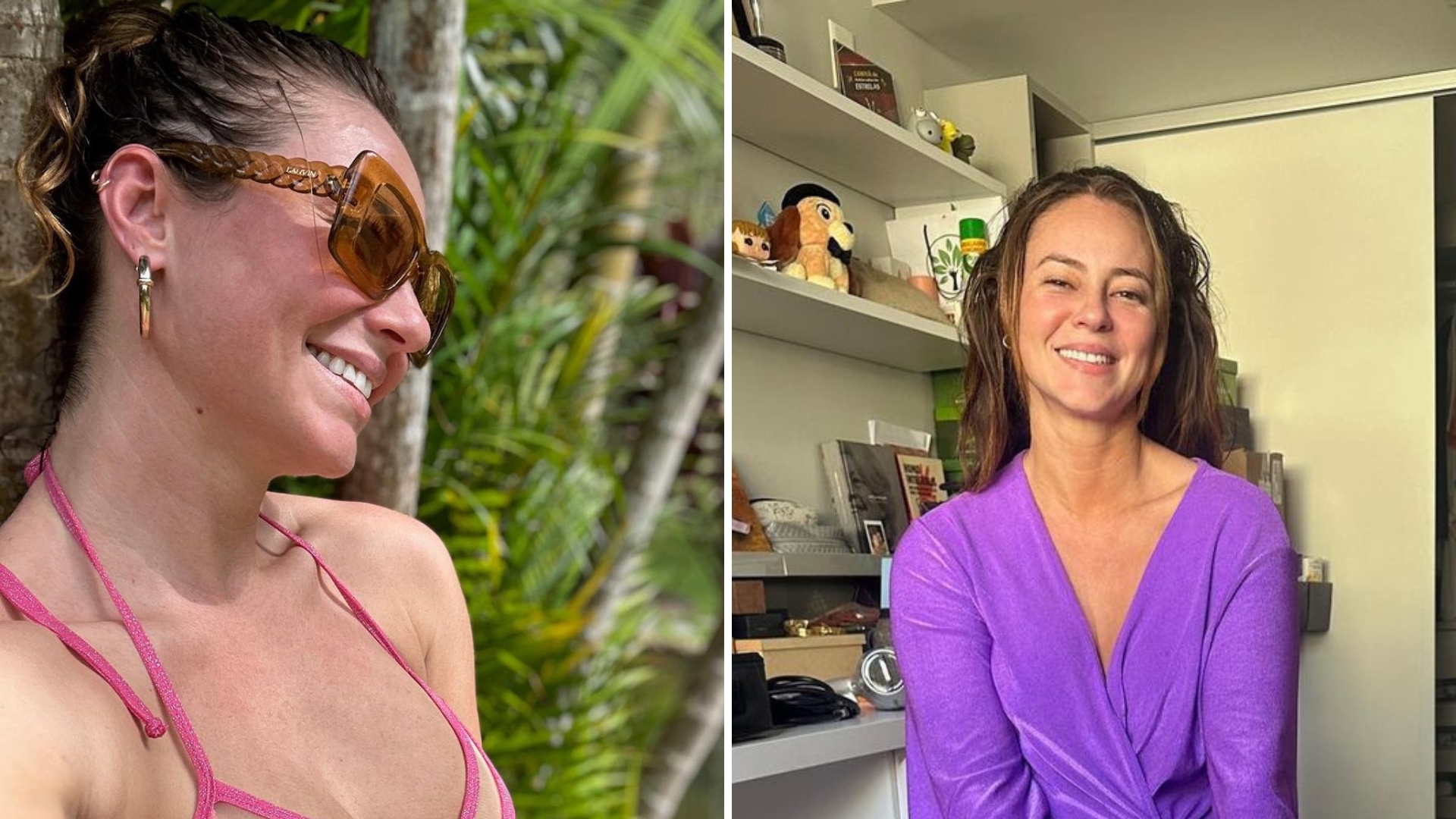 Maravilhosa! Paolla Oliveira esbanja beleza ao mostrar corpão em cliques sensuais