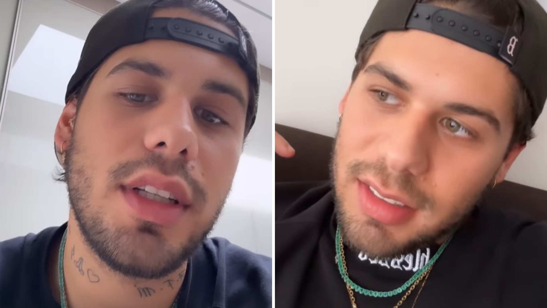 Zé Felipe rebate críticas por look e conta relato de infância: “Era pequenininho “