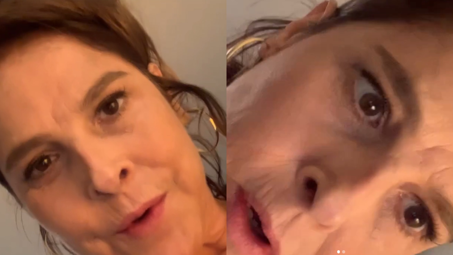 Drica Moraes fica em choque ao receber sutiã e vibrador de fã: “Me perdi aqui”