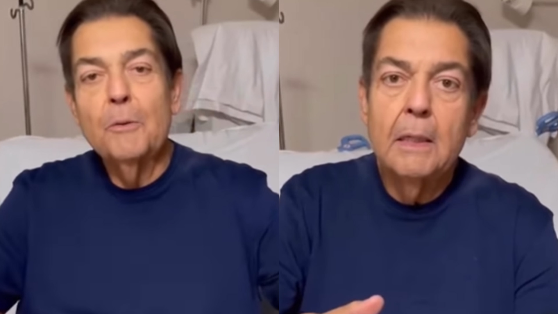 Faustão agradece ao pai do doador do coração que salvou sua vida: “Generosidade”