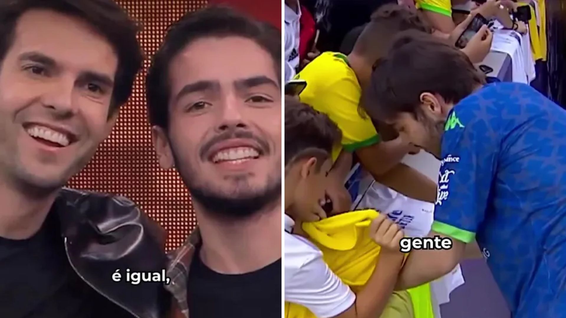 Filho de Faustão se passar por Kaká, distribuir autógrafos e diverte: “Da shopee”