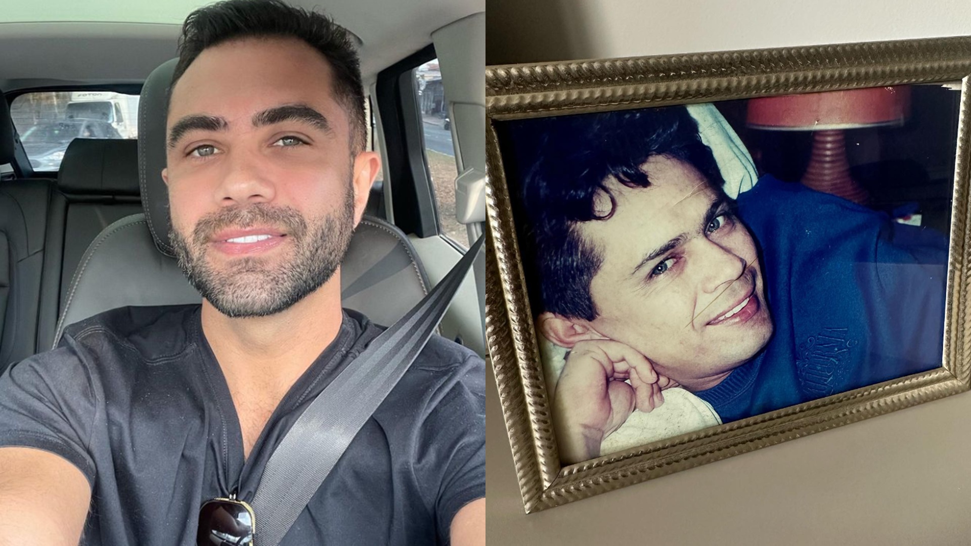 Filho de Leandro emociona em homenagem no aniversário do pai: “Hoje faria 62 anos”