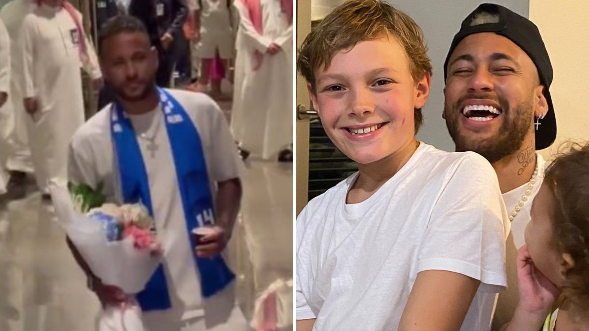 Filho de Neymar não irá ficar com o pai na Arábia Saudita: “Tenho que voltar”